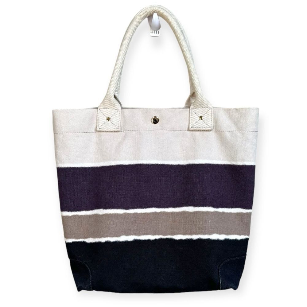 ☀️SALE☀️ J. Crew Canvas Ombre Tie Dye Top Handle Bucket Tote Beach Bag